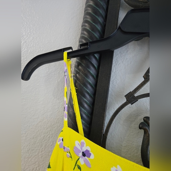 Zara Yellow Floral Maxi Dress - Picture 6 of 12